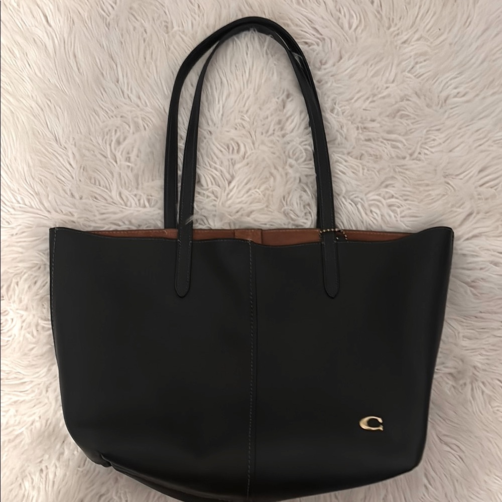 Coach leather bag